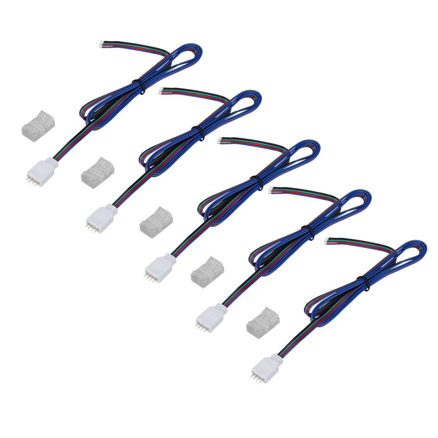 Xcite 1m RGB Starter Lead (Pack of 5)
