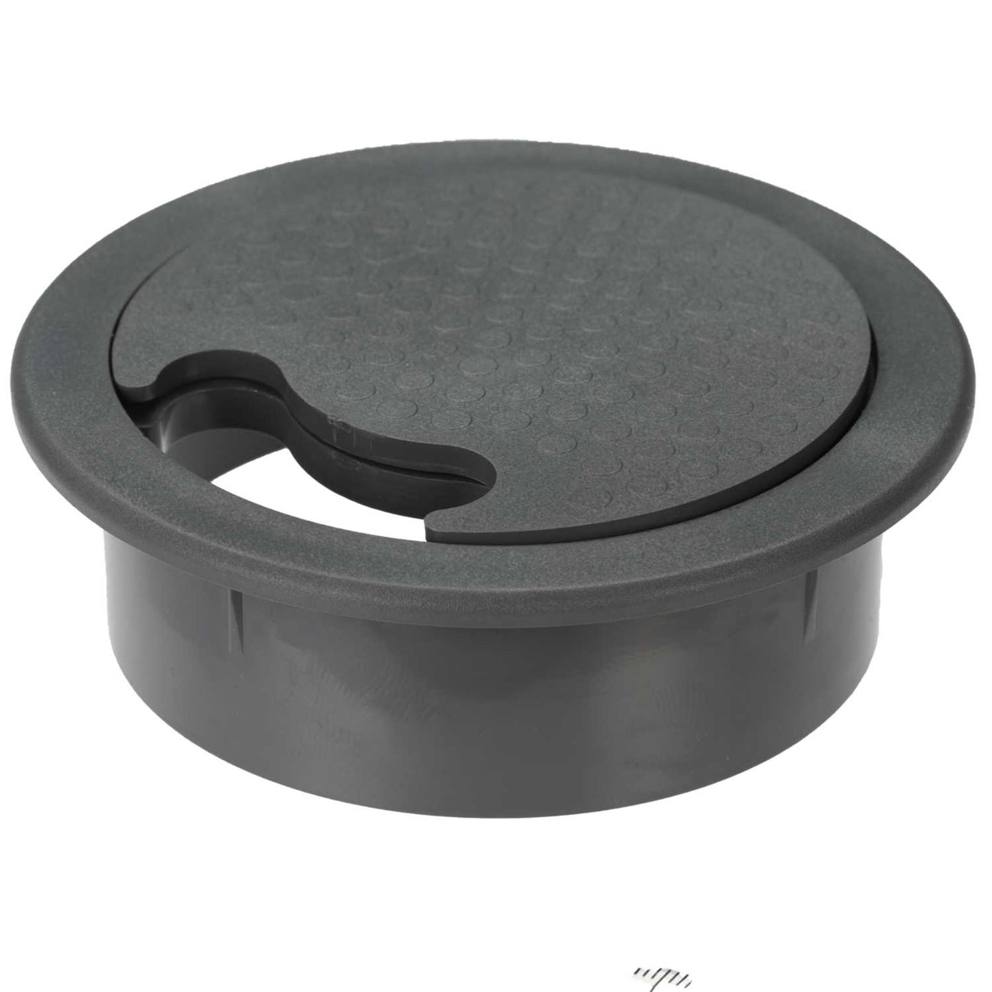Tass 80mm Desk Grommet Grey