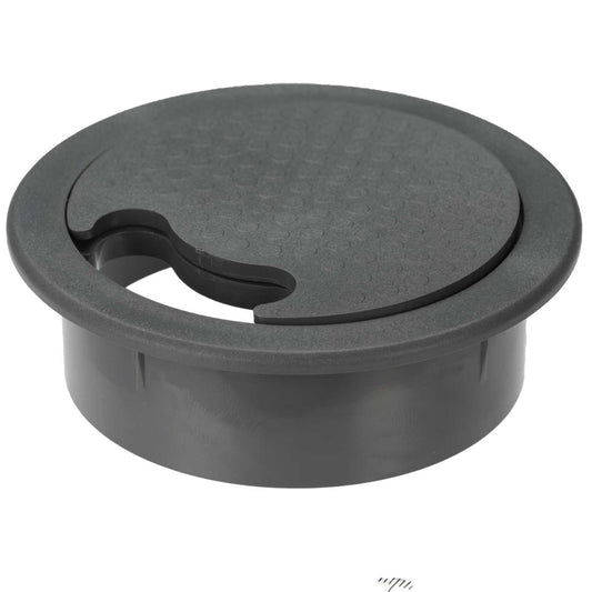 Tass 80mm Desk Grommet Grey