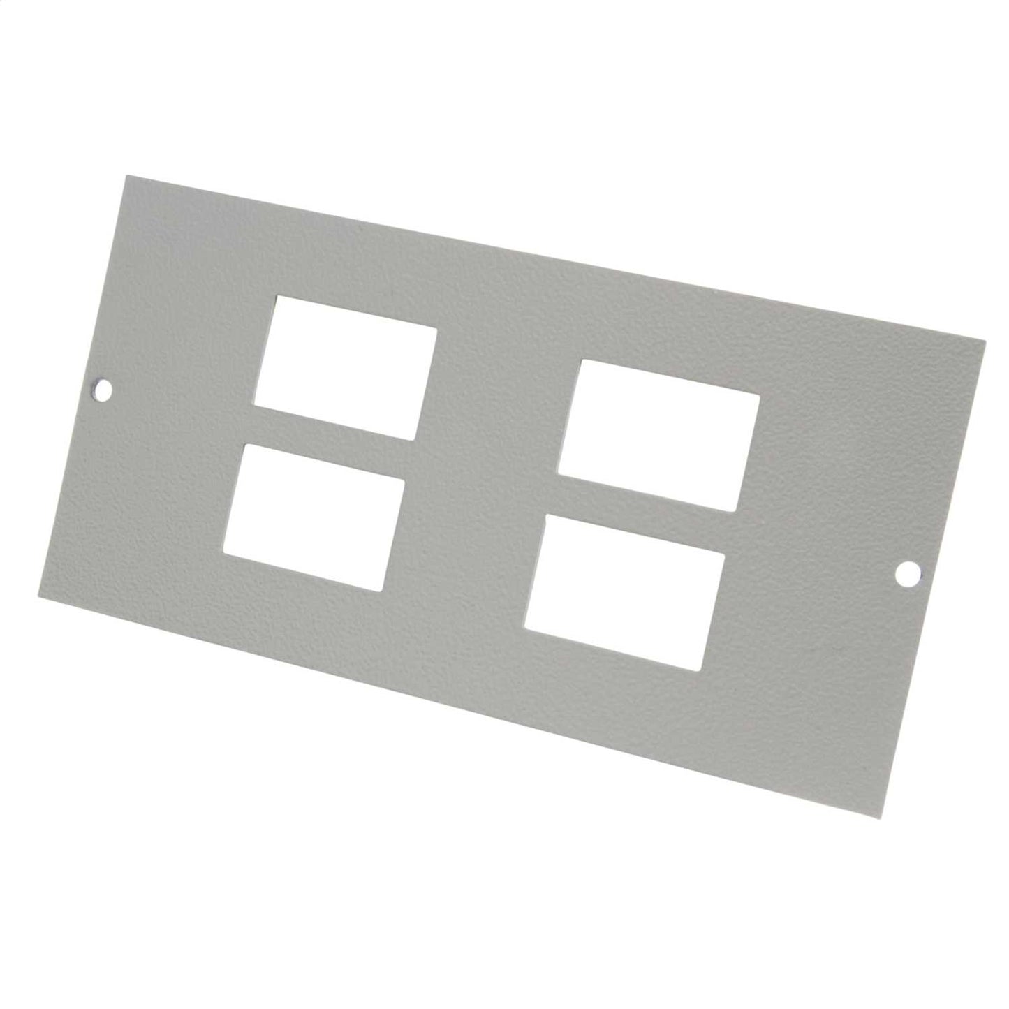 Tass 4 x RJ45 / LJ6C Data Outlet Plate for Floor Box