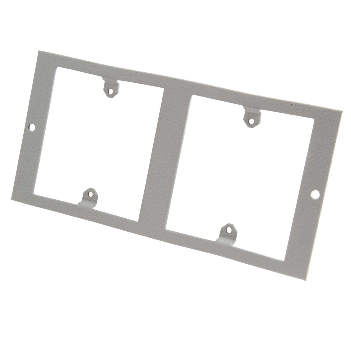 Tass 2 x 1 Gang Standard Twin Accessory Plate for Floor Box