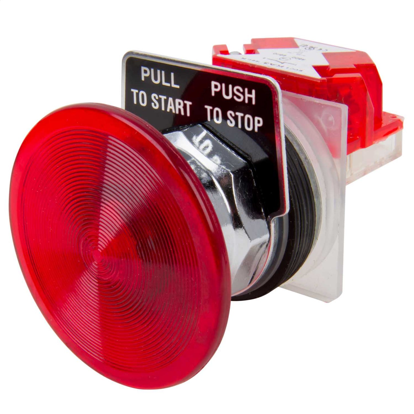 Schneider Harmony 9001 Emergency Stop Mushroom Head Spring Return 1 NC Pushbutton Red