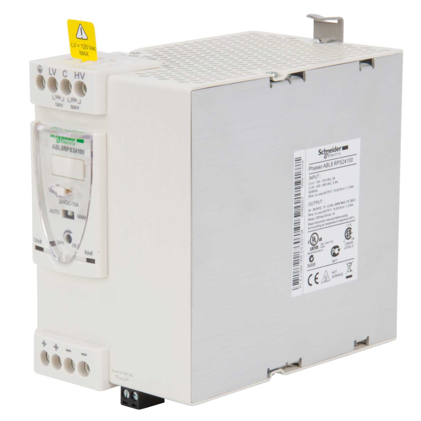 Schneider 10A 24V DC Regulated Switch Mode Power Supply Unit