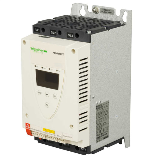 Schneider Altistart 230V (7.5kW) or 400V - 440V (15kW) Soft Starter for Asynchronous Motor