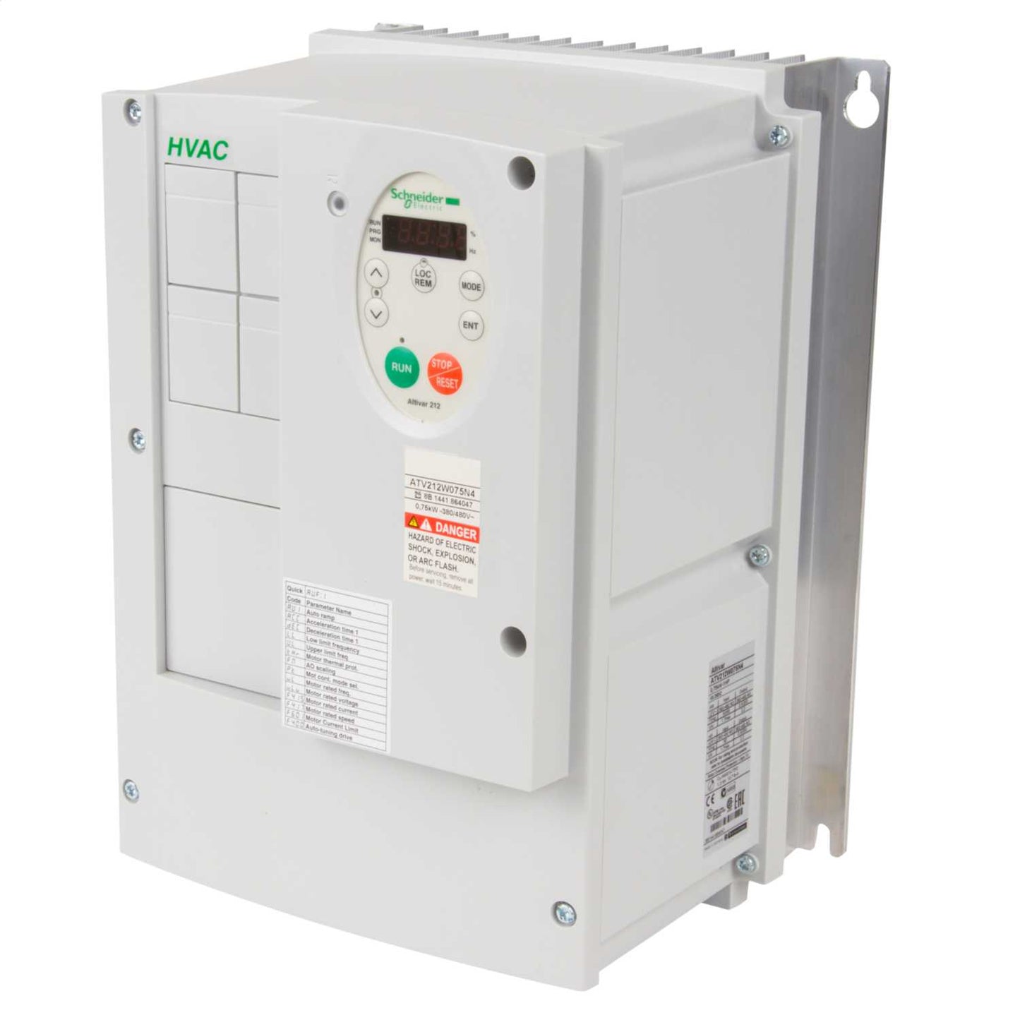 Schneider Altivar 480V 0.75kW 1hp Variable Speed Drive
