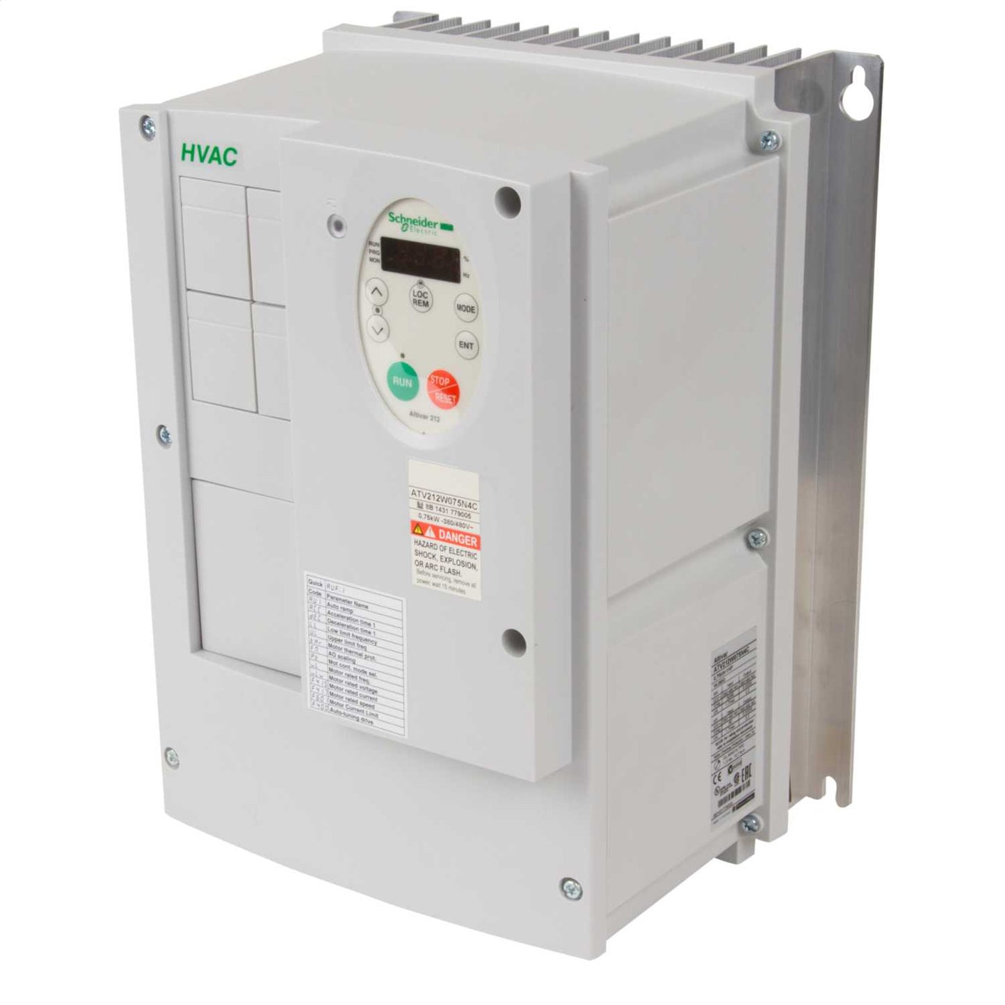 Schneider Altivar 480V 0.75kW Variable Speed Drive EMC C1