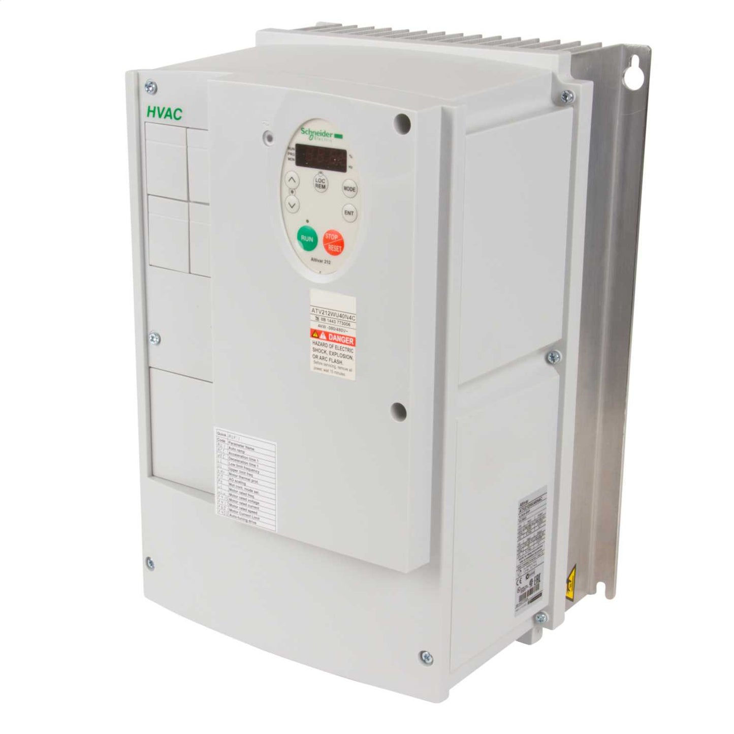 Schneider Altivar 480V 4kW 5hp Variable Speed Drive EMC Class 1