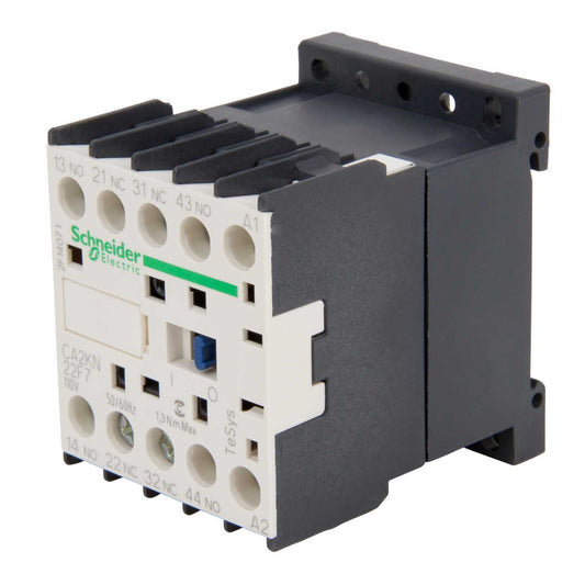 Schneider TeSys 110V Control Relay 2 NO + 2 NC Contacts