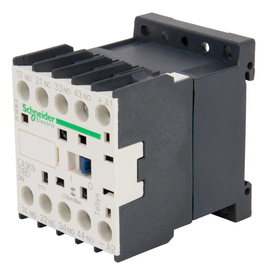 Schneider TeSys 24V DC Control Relay 3 NO + 1 NC Contacts