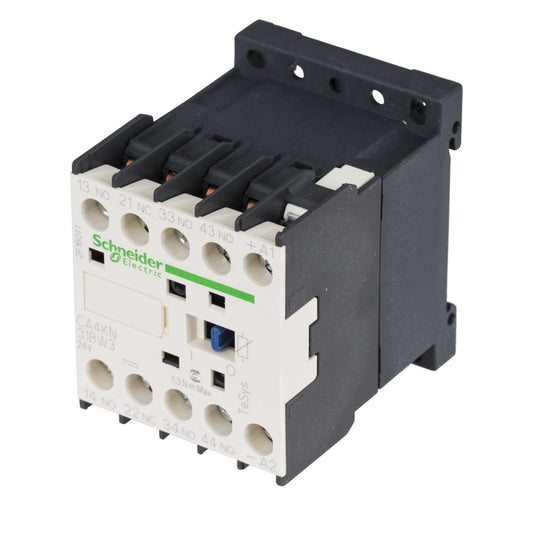 Schneider TeSys 24V DC Control Relay 3 NO + 1 NC Contacts (Low Consumption Coil)