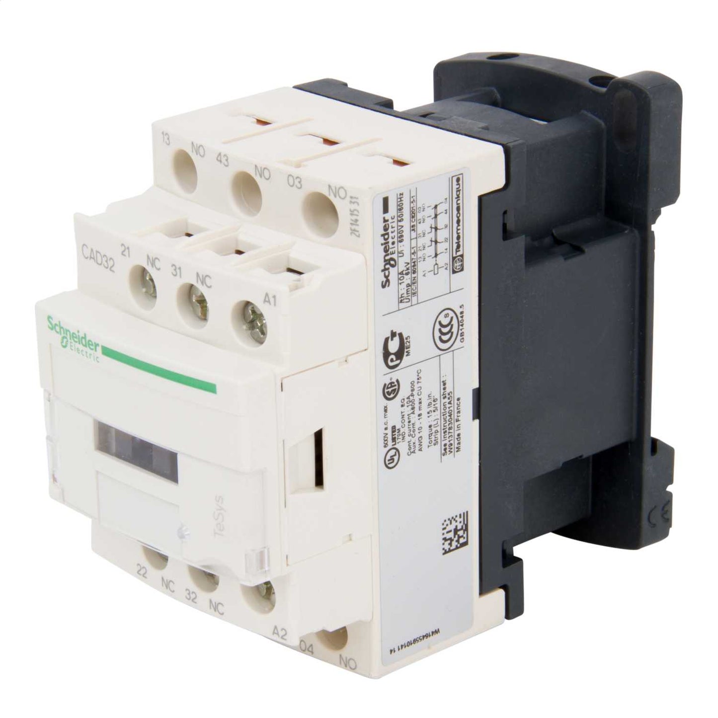 Schneider TeSys 240V Control Relay 3 NO + 2 NC Contacts
