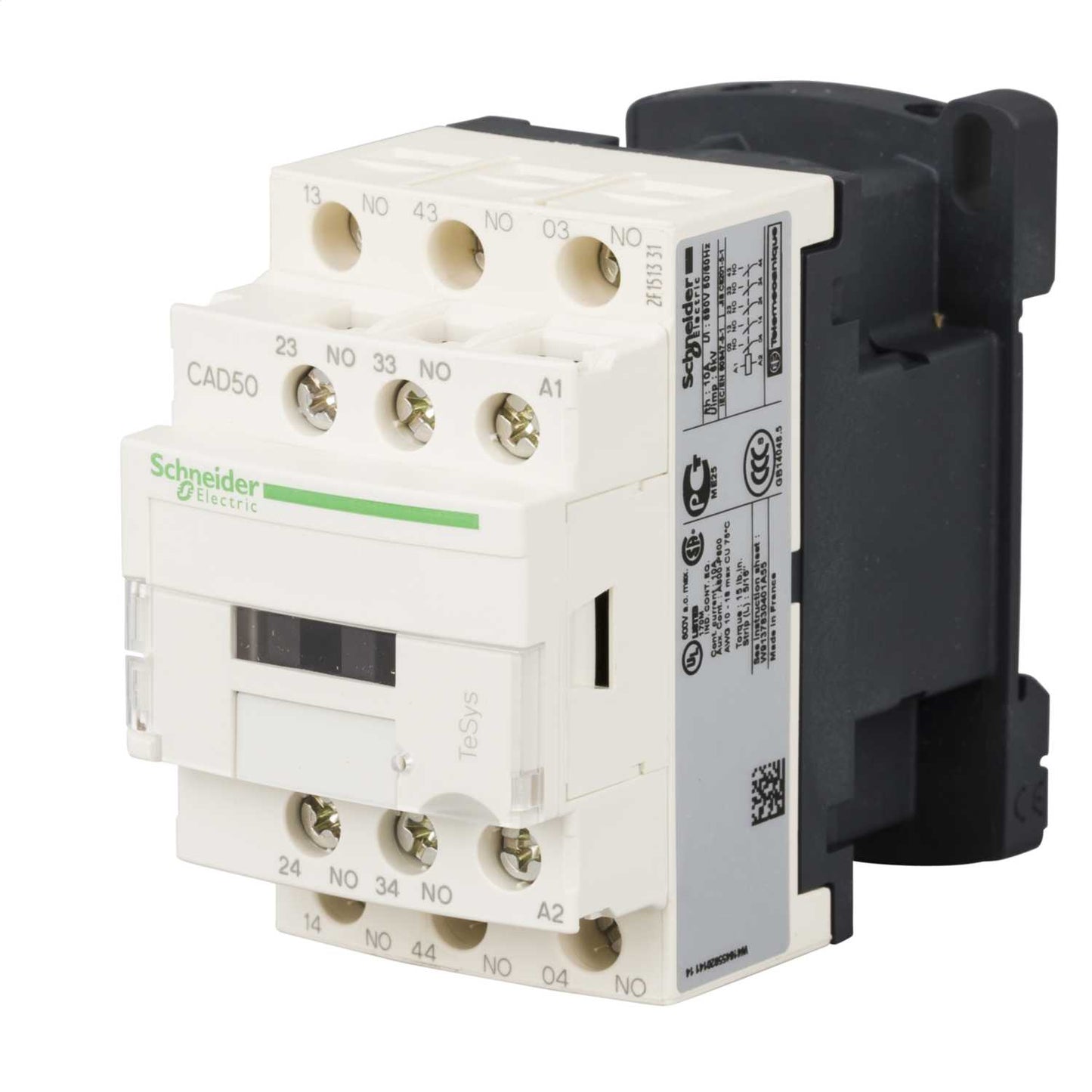 Schneider TeSys 230V Control Relay 5 NO Contacts