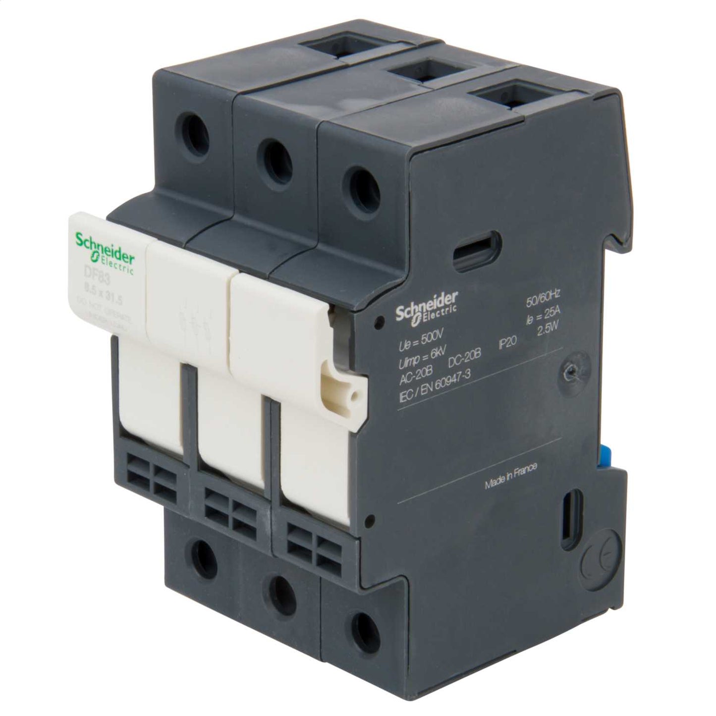 Schneider TeSys 25A TP Fuse Disconnector Black
