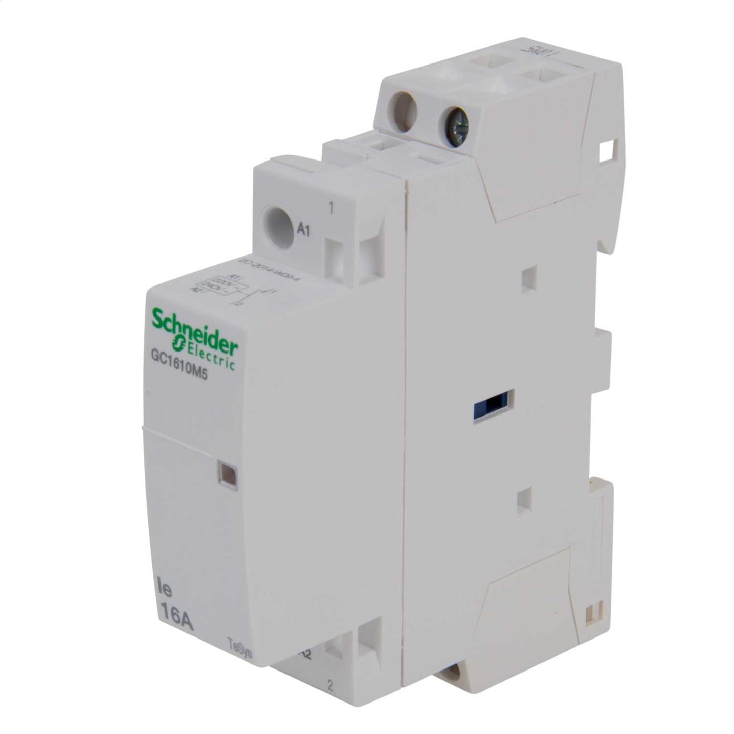 Schneider TeSys 16A 230V AC 1 Pole Contactor with 1 NO Contact