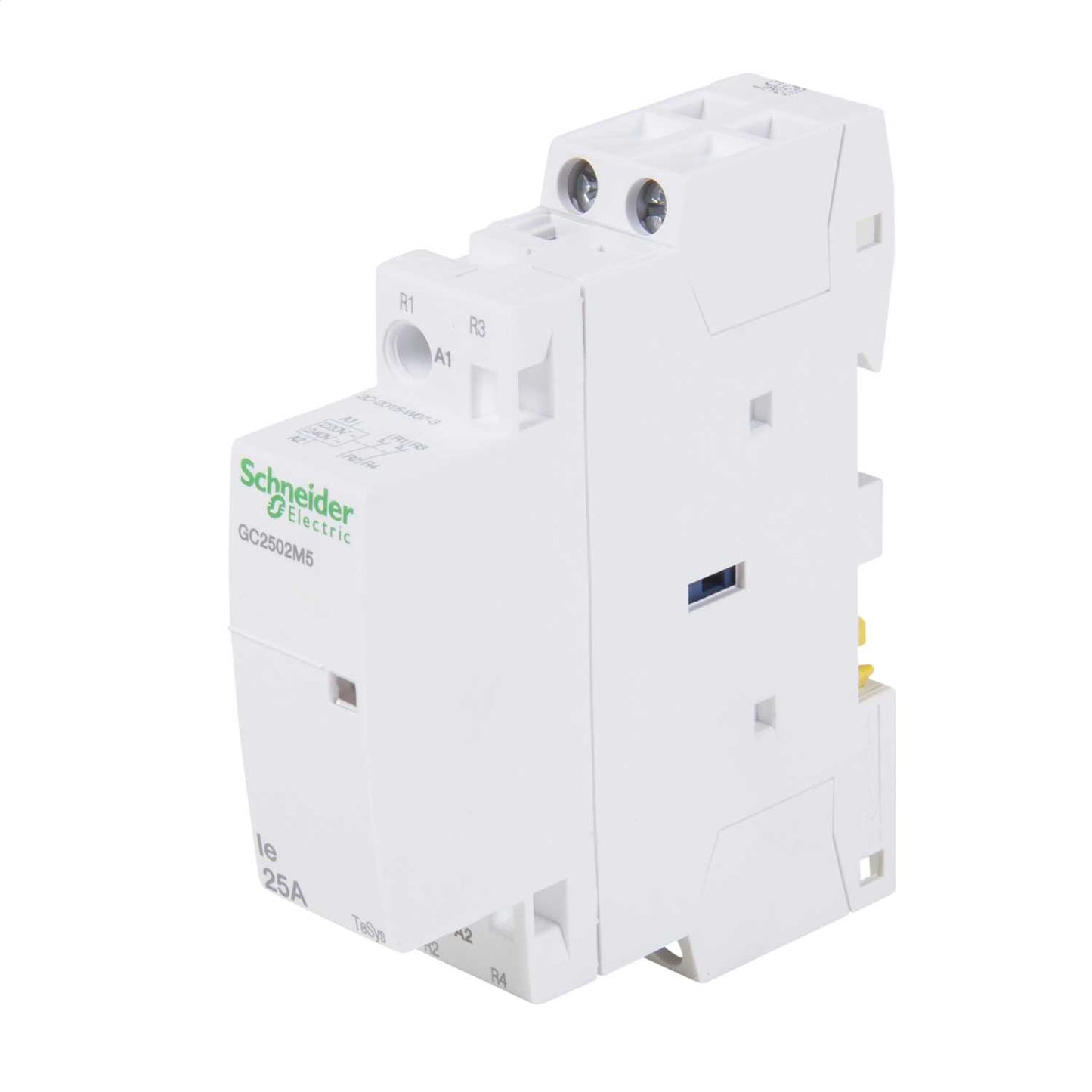 Schneider TeSys 25A 230V AC 2 Pole Contactor with 2 NC Contacts