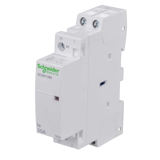 Schneider TeSys 25A 230V 2 Pole Contactor with 1 NO + 1 NC Contact