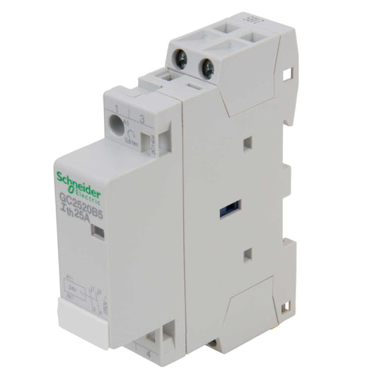 Schneider TeSys 25A 24V AC 2 Pole Contactor with 2 NO Contacts