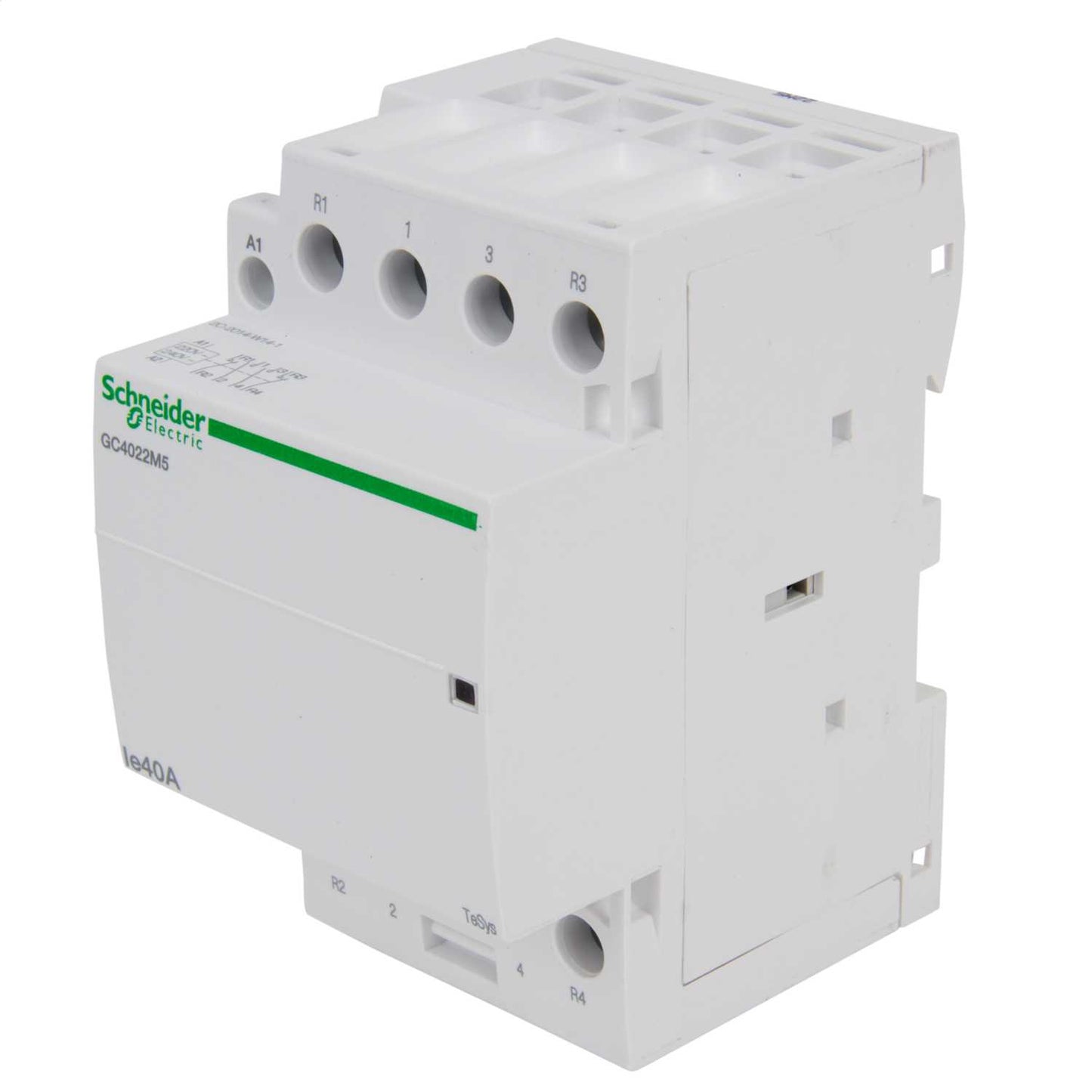 Schneider TeSys 40A 230V AC 4 Pole Contactor with 2 NO + 2 NC Contacts