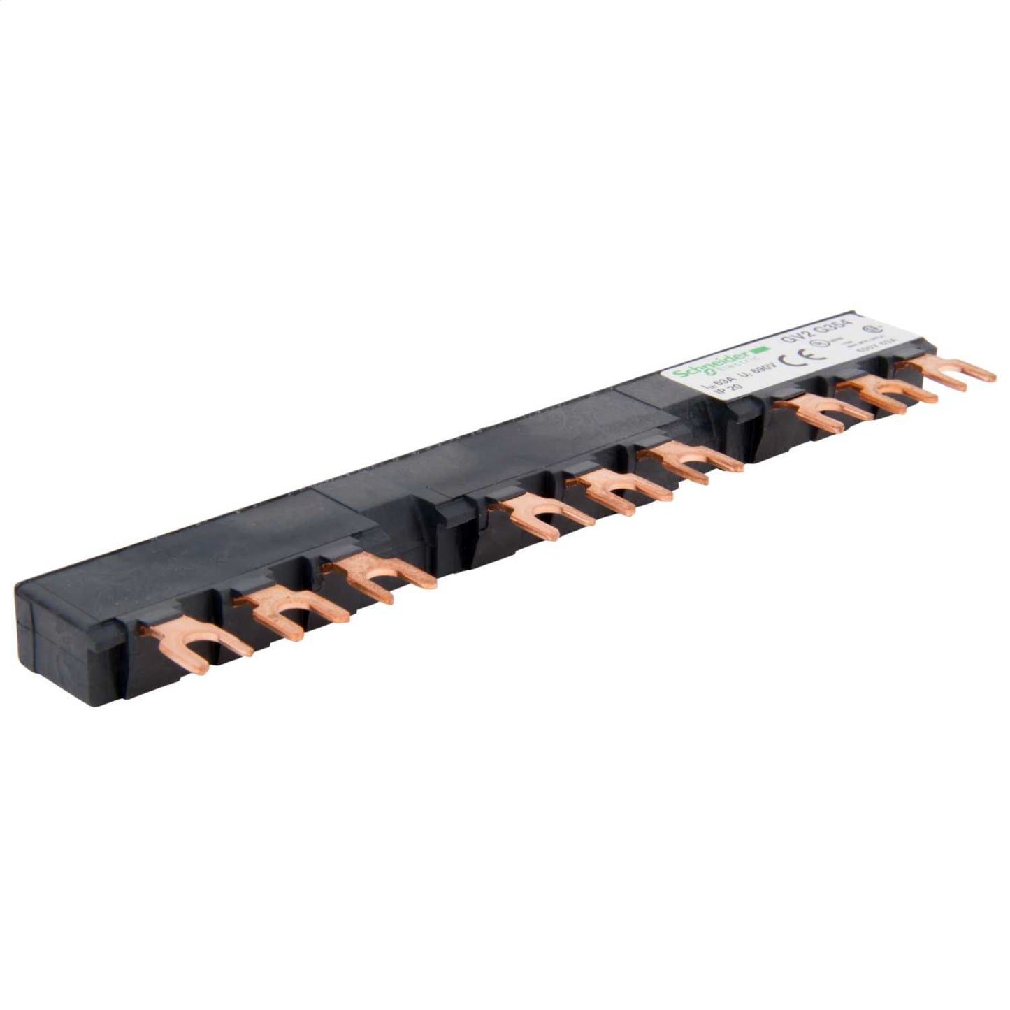 Schneider TeSys 63A 3 Pole 3 Tap Off Comb Busbar 54mm Pitch