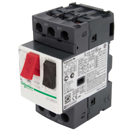 Schneider TeSys 0.25A to 0.40A 100kA Thermal Magnetic Circuit Breaker