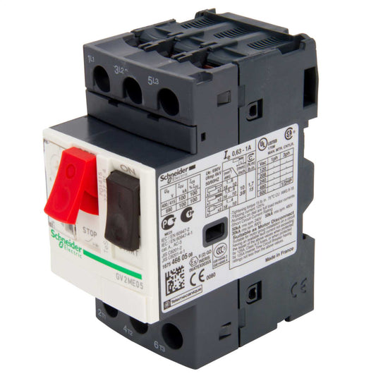 Schneider TeSys 0.63A to 1A 12kA Thermal Magnetic Circuit Breaker