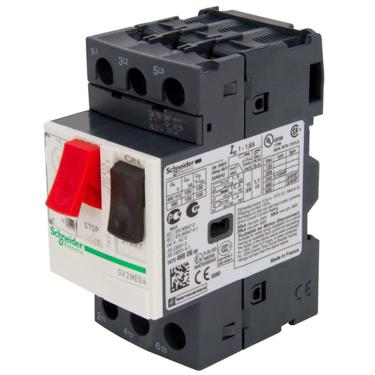 Schneider TeSys 1A to 1.6A 100kA Thermal Magnetic Circuit Breaker