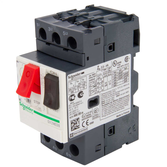 Schneider TeSys 2.5A to 4.0A 100kA Thermal Magnetic Circuit Breaker
