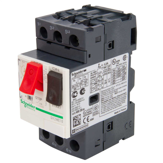 Schneider TeSys 4.0A to 6.3A 100kA Thermal Magnetic Circuit Breaker
