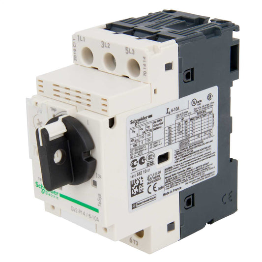Schneider TeSys 6A to 10A 100kA Thermal Magnetic Circuit Breaker