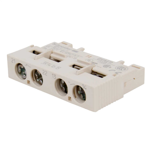 Schneider TeSys GV2 / GV3 2.5A 1 NO + 1 NC Auxiliary Contact