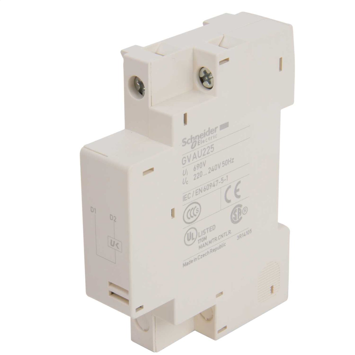 Schneider TeSys 50 Hz Under Voltage Trip 230V AC