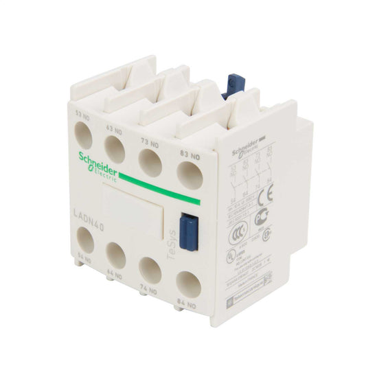Schneider TeSys Auxiliary Contact Block 4 NO Contacts