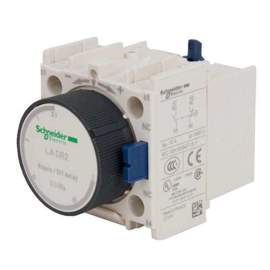 Schneider TeSys Off Delay Pneumatic Timer 0.1 to 30 Seconds