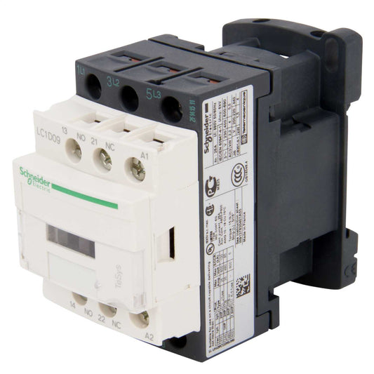 Schneider TeSys 9A Contactor 3 Pole 3 NO Contacts 110V AC Coil