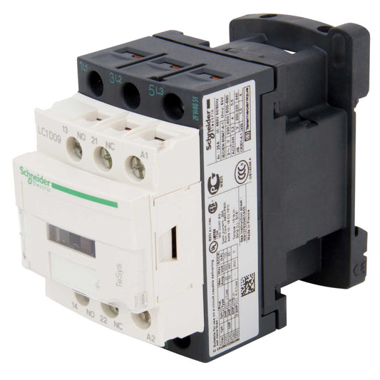 Schneider TeSys 9A Contactor 3 Pole 3 NO Contacts 415V AC Coil