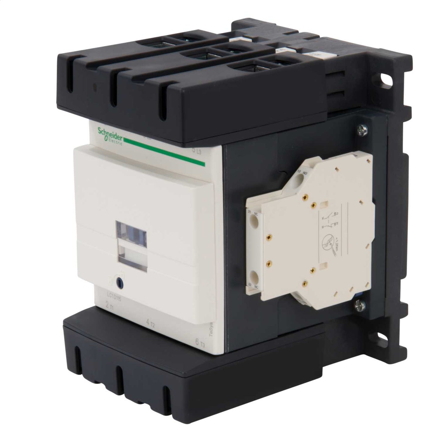 Schneider TeSys 115A Contactor 3 Pole 3 NO Contacts 240V AC Coil