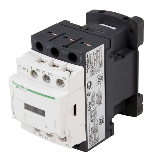 Schneider TeSys 12A Contactor 3 Pole 3 NO Contacts 400V Coil