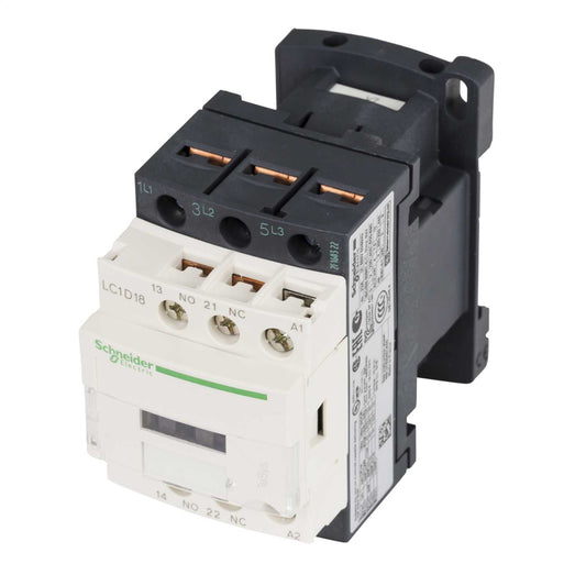 Schneider TeSys 18A Contactor 3 Pole 3 NO Contacts 400V AC Coil