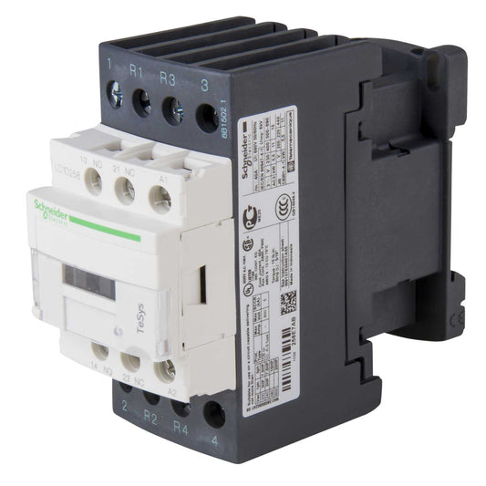 Schneider TeSys 25A Contactor 4 Pole 2 NO + 2 NC 48V AC Coil