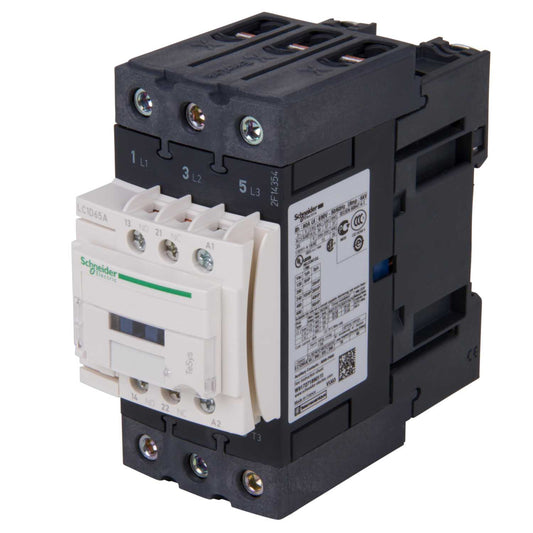 Schneider TeSys 65A Contactor 3 Pole 3 NO Contacts 415V AC Coil