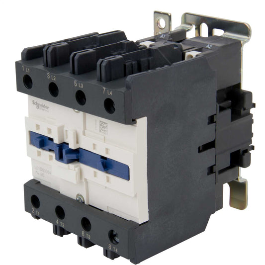 Schneider TeSys 125A Contactor 4 Pole 4 NO Contacts 240V AC Coil