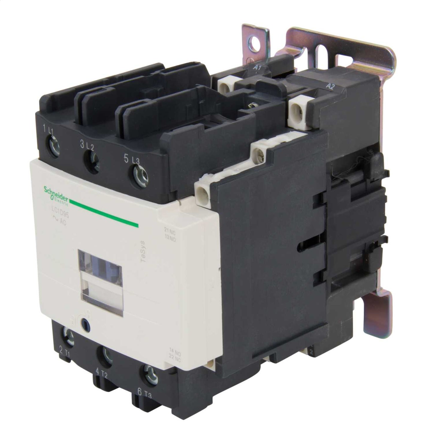 Schneider TeSys 95A Contactor 3 Pole 3 NO Contacts 110V AC Coil