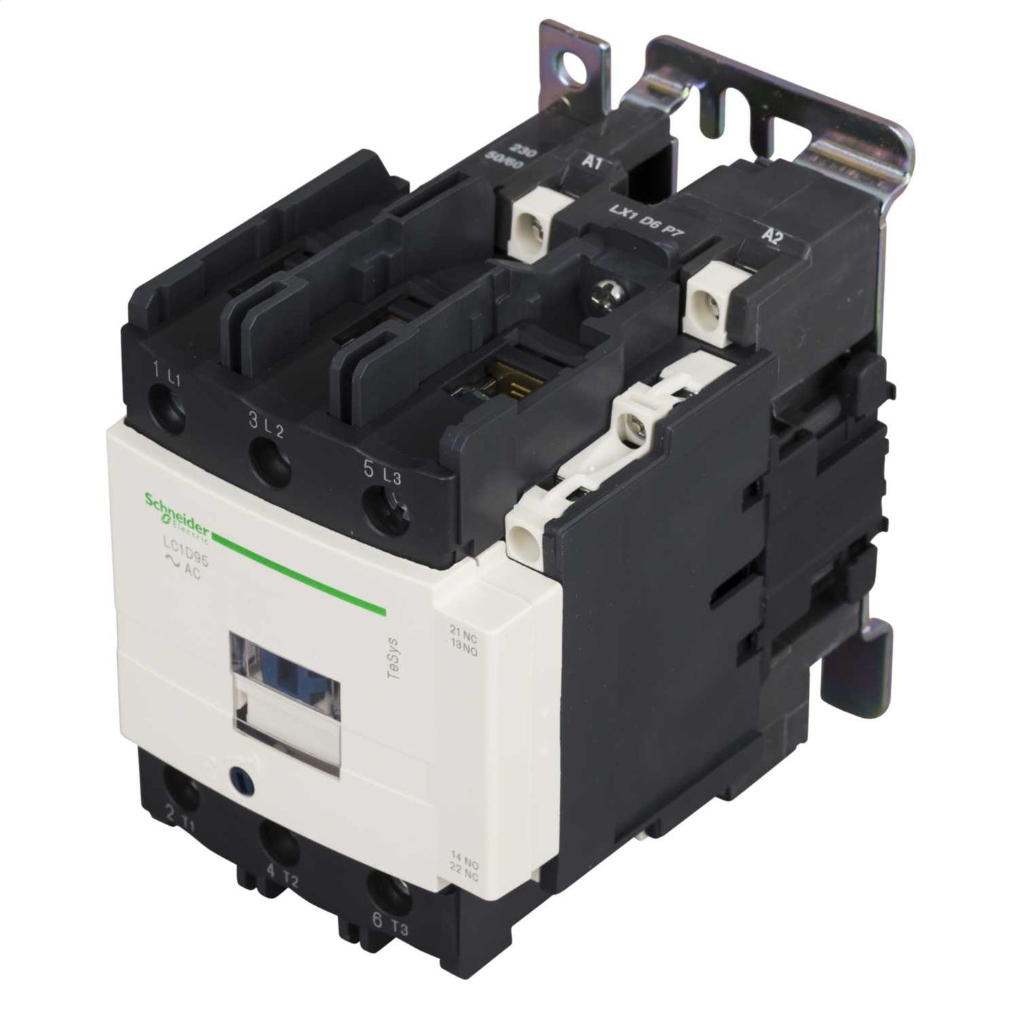 Schneider TeSys 95A Contactor 3 Pole 3 NO Contacts 230V AC Coil
