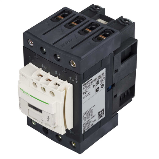 Schneider TeSys 80A Contactor 4 Pole 4 NO Contacts 230V AC Coil