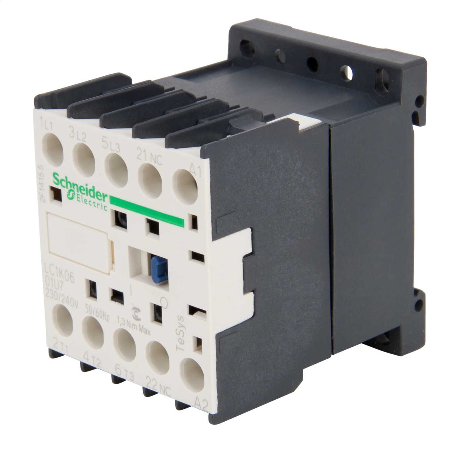 Schneider TeSys 6A Contactor 3 Pole 3 NO Contacts 240V Coil