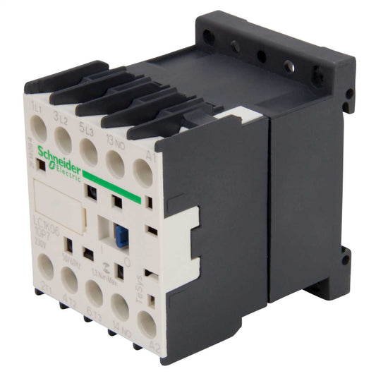 Schneider TeSys 6A Contactor 3 Pole 3 NO Contacts 230V AC Coil