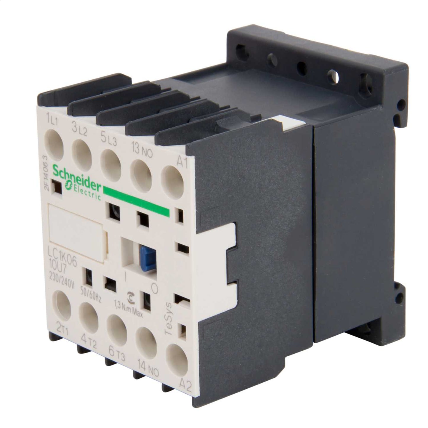 Schneider TeSys 6A Contactor 3 Pole 3 NO Contacts 240V Coil