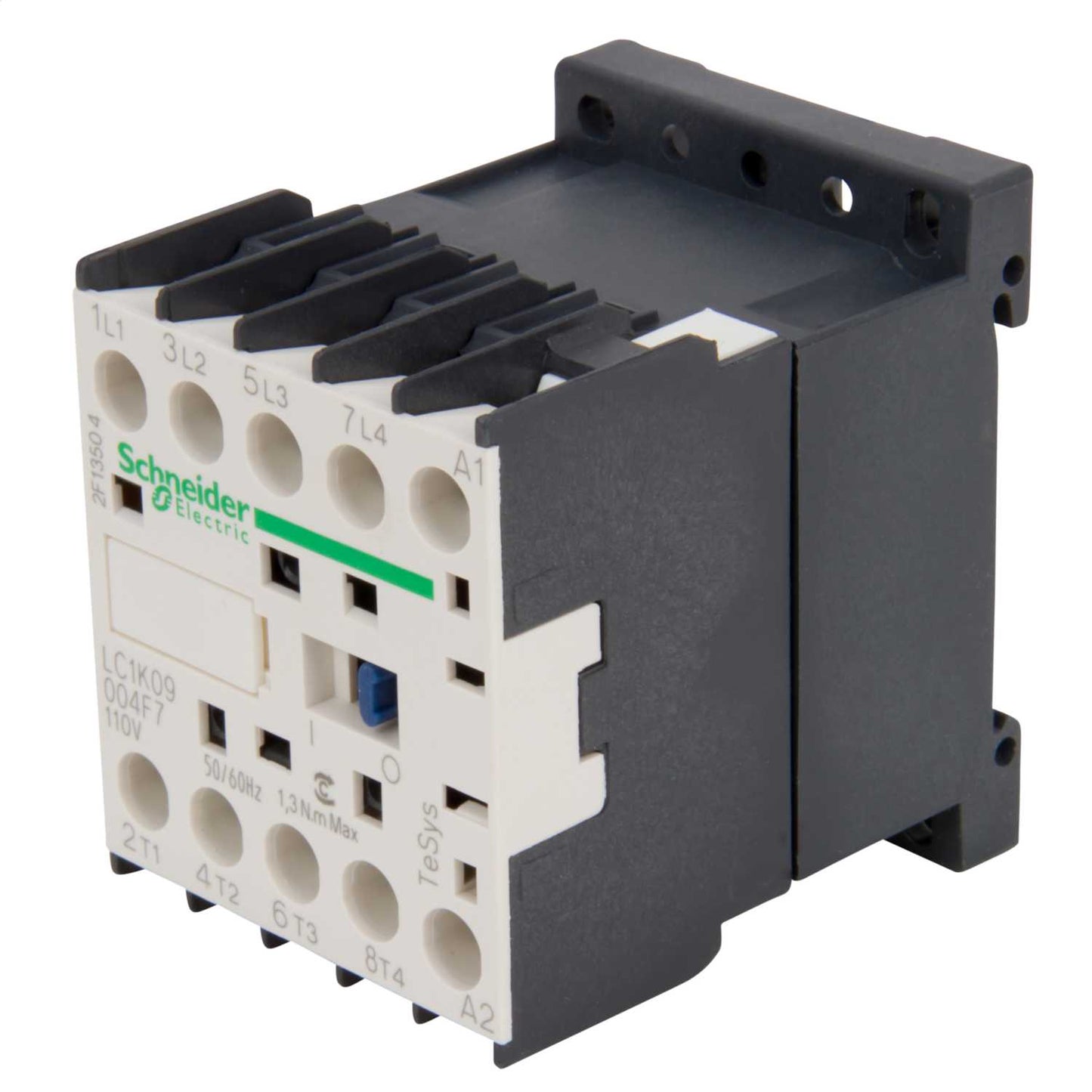 Schneider TeSys 20A Contactor 4 Pole 4 NO Contacts 110V AC Coil