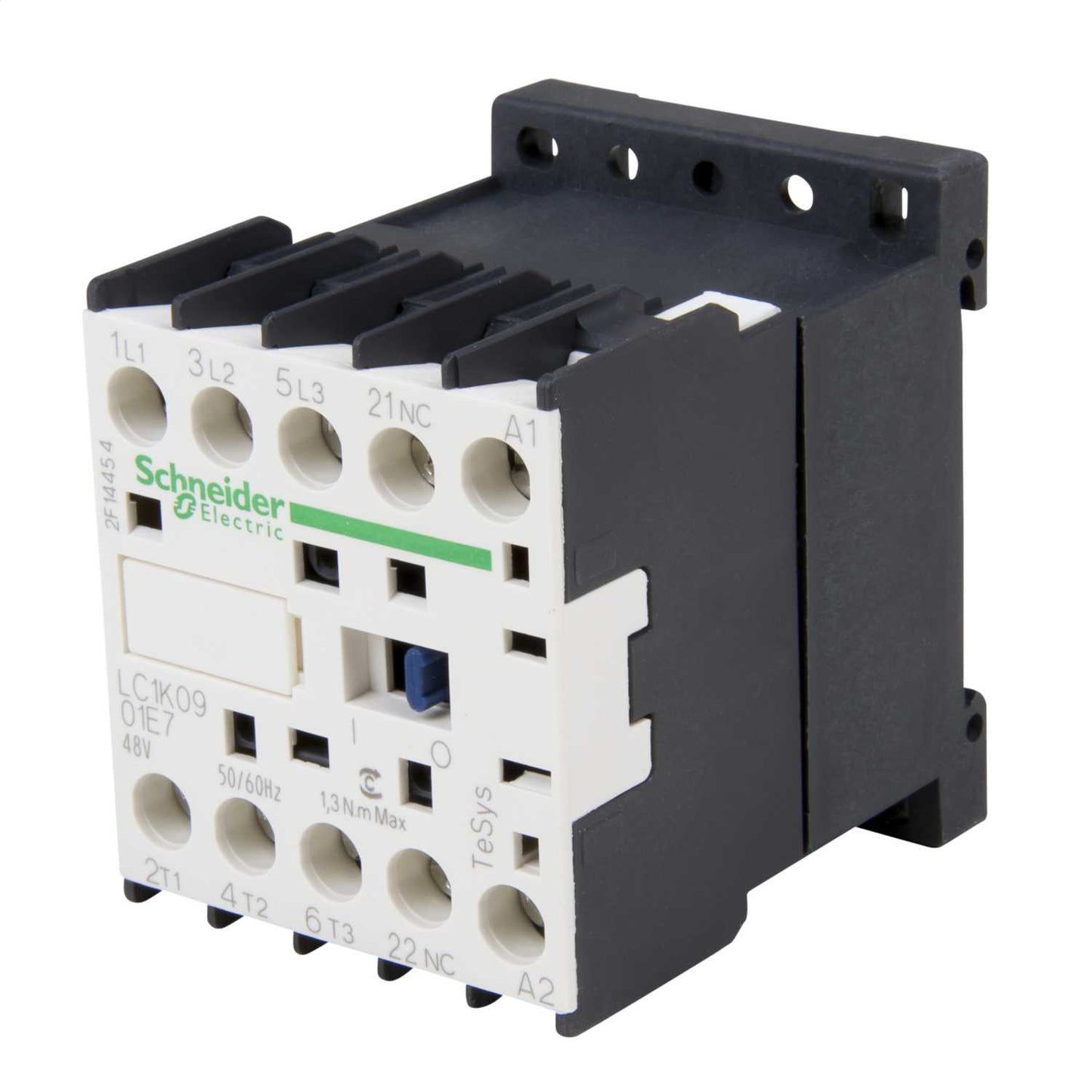 Schneider TeSys 9A Contactor 3 Pole 3 NO Contacts 48V AC Coil