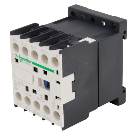 Schneider TeSys 9A Contactor 3 Pole 3 NO Contacts 110V AC Coil